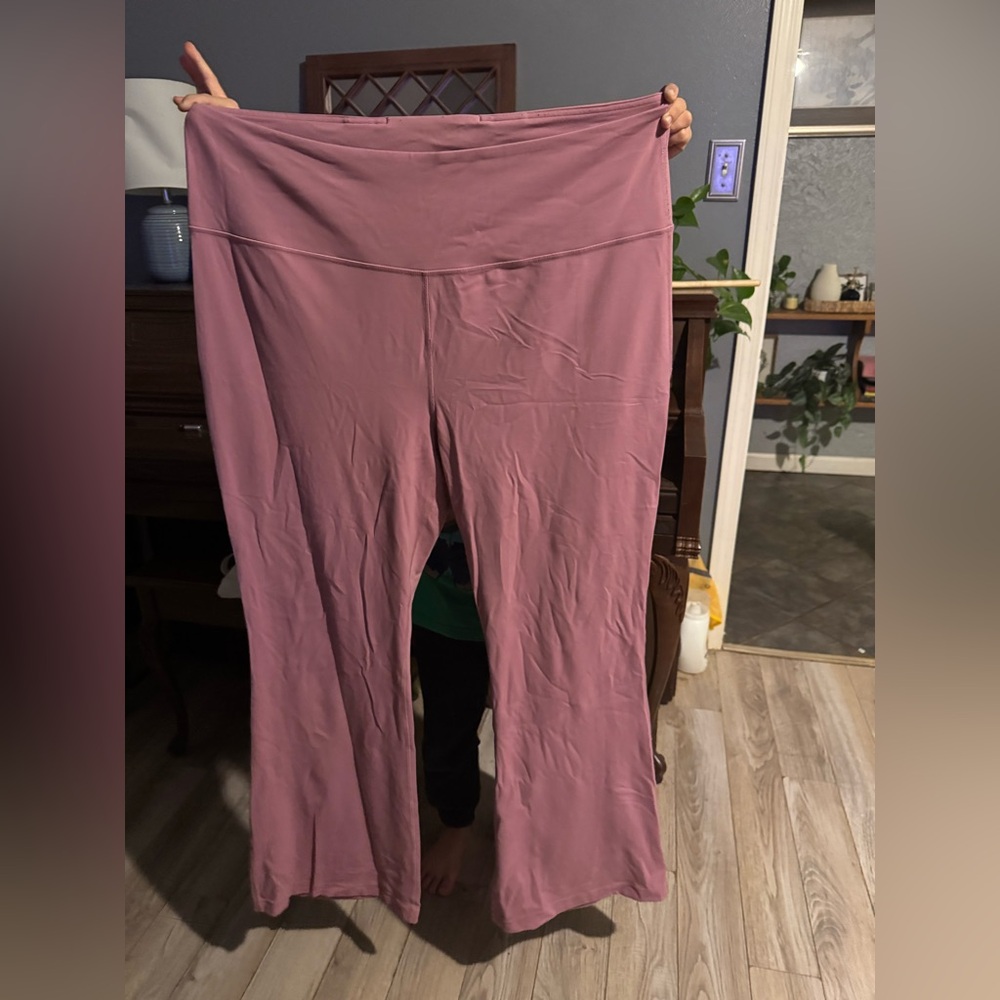 Lululemon Athletica Pink Yoga Pants